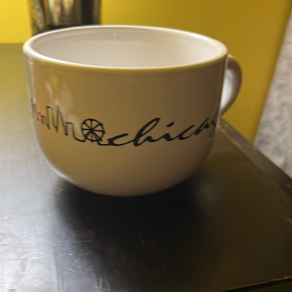 Chicago skyline latte ceramic mug